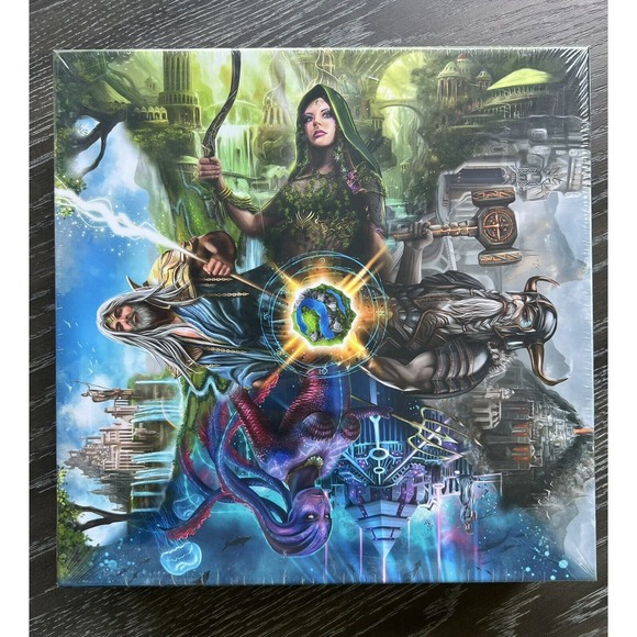 4 Gods Board Game by Christophe Boelinger 2016 Ludically, New and Sealed - Picture 1 of 8